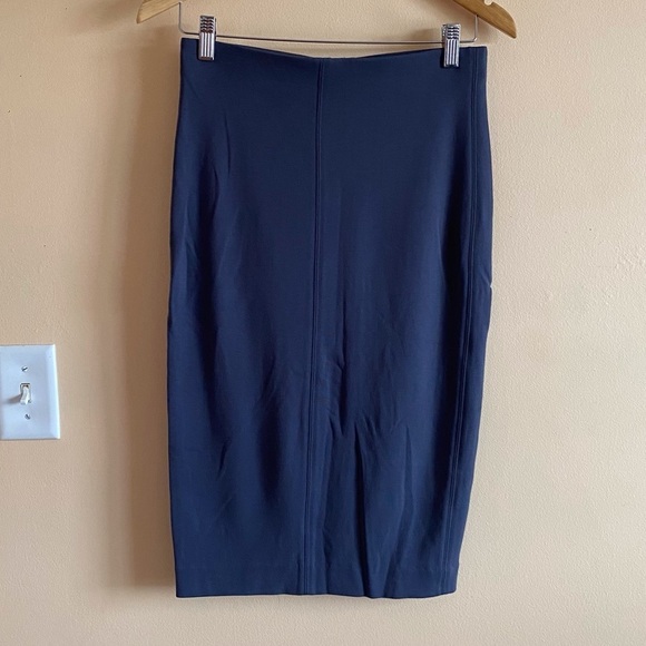 ARITIZA Wilfred Lis Stretch Pencil Skirt Dark Grey Size Medium Capsule Bodycon - Picture 2 of 9